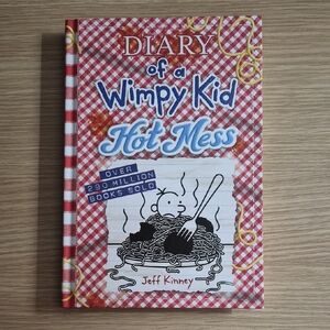 Diary of a Wimpy Kid: Hot Mess - Red Gingham Cover